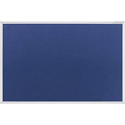Foto van Magnetoplan 1460003 prikbord koningsblauw, grijs vilt 1500 mm x 1000 mm