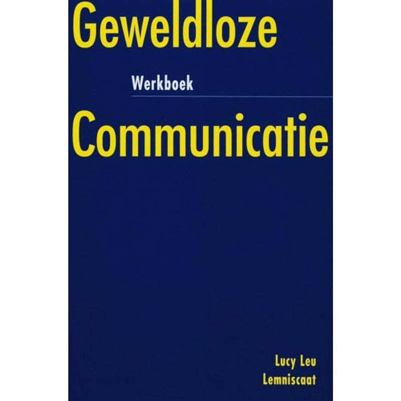 Foto van Werkboek geweldloze communicatie