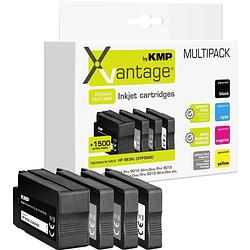 Foto van Xvantage inkt combipack vervangt hp 963xl (3ja30ae, 3ja27ae, 3ja28ae, 3ja29ae) compatibel 4-pack zwart, cyaan, magenta, geel 1766,4085 1766,4085