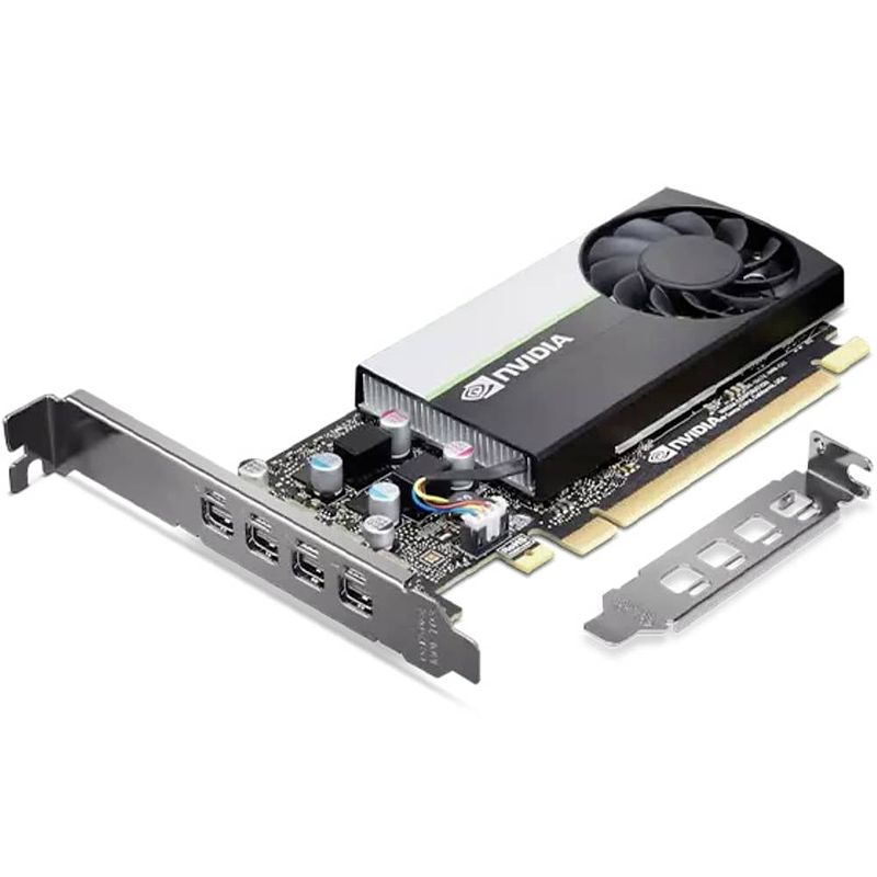 Foto van Lenovo videokaart nvidia t1000 8 gb gddr6-ram pcie x16 mini-displayport