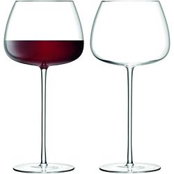 Foto van L.s.a. wijnglazen culture red wine 590 ml glas 2 stuks