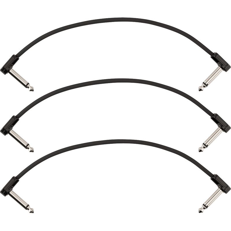 Foto van Fender blockchain 8” patch cables angle/angle 20 cm (3 stuks)