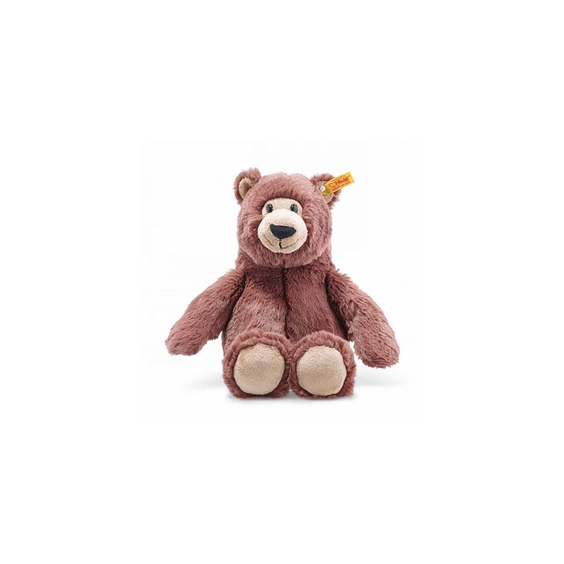 Foto van Steiff knuffel soft cuddly friends beer bella, roodbruin