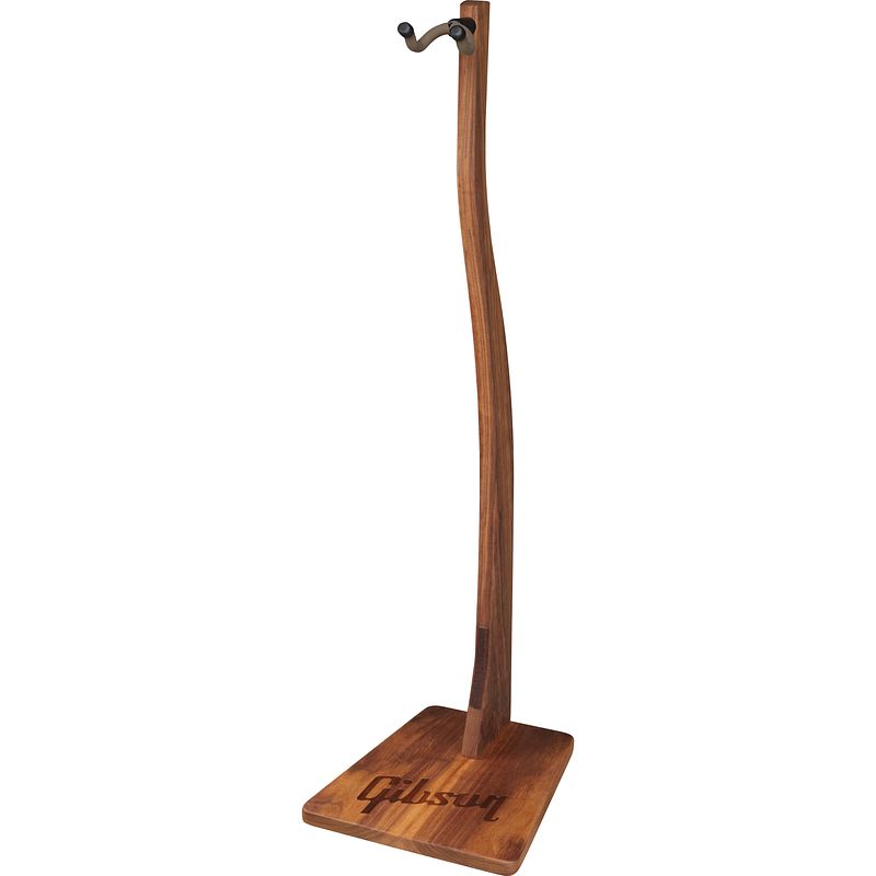 Foto van Gibson astd-wn handcrafted guitar stand walnut gitaarstandaard