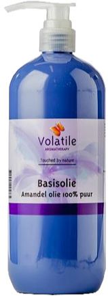 Foto van Volatile basisolie amandel prunus amygdalus 1l