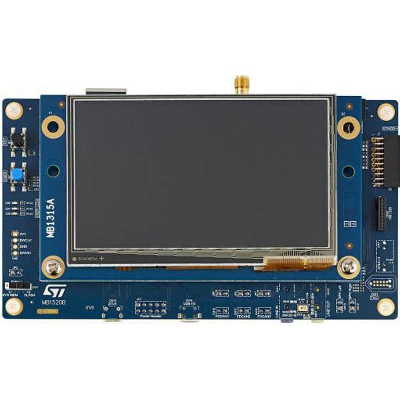 Foto van Stmicroelectronics stm32h735g-dk development board 1 stuk(s)