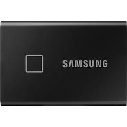 Foto van Samsung portable ssd t7 touch 500gb externe ssd zwart