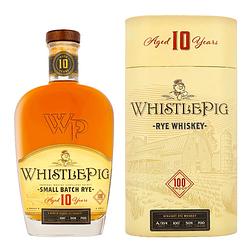 Foto van Whistlepig 10 years 70cl whisky + giftbox