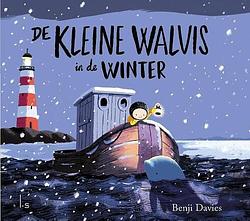 Foto van De kleine walvis in de winter - benji davies - hardcover (9789024585922)