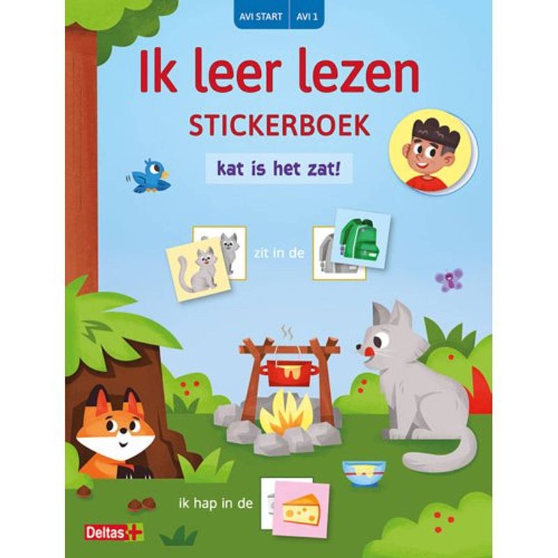 Foto van Ik leer lezen stickerboek - ik leer lezen