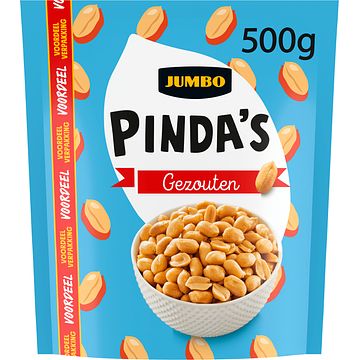 Foto van Jumbo pinda'ss gezouten voordeelverpakking 500g