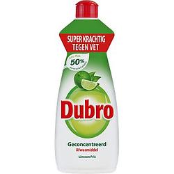 Foto van Dubro geconcentreerd afwasmiddel limoen fris 550ml bij jumbo