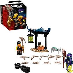 Foto van Lego 71733 ninjago cole vs. the phantom warrior, episch gevechtsspel met 2 miniaturen van ninjastrijders