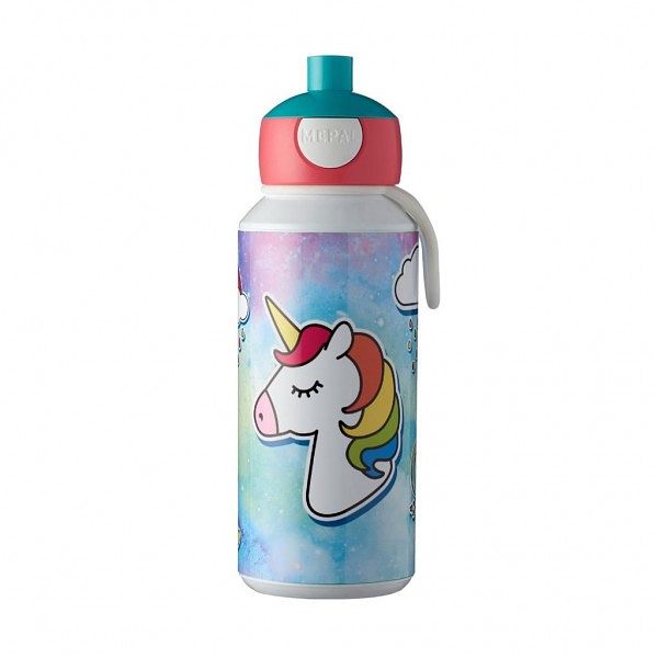 Foto van Mepal drinkfles pop-up unicorn 400 ml