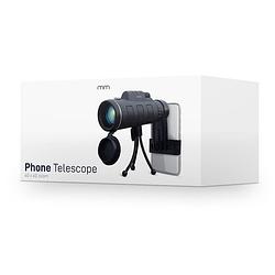 Foto van Telescoop smartphone camera - verrekijker met 12x zoom - monoculair - complete set - smartphone camera lens -