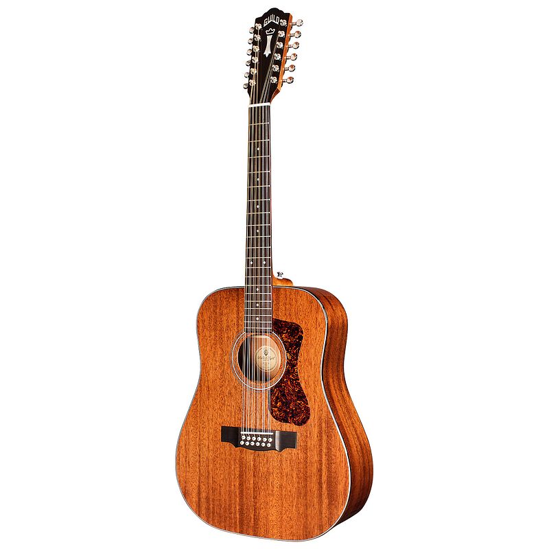 Foto van Guild d-1212 natural westerly 12-snarige gitaar met gigbag