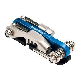 Foto van Park tool multitool ib-3 9 x 4 cm staal blauw 14-delig