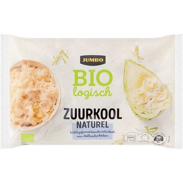 Foto van Jumbo zuurkool naturel biologisch 520g