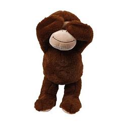 Foto van Toys amsterdam knuffelaap junior 33 cm pluche bruin