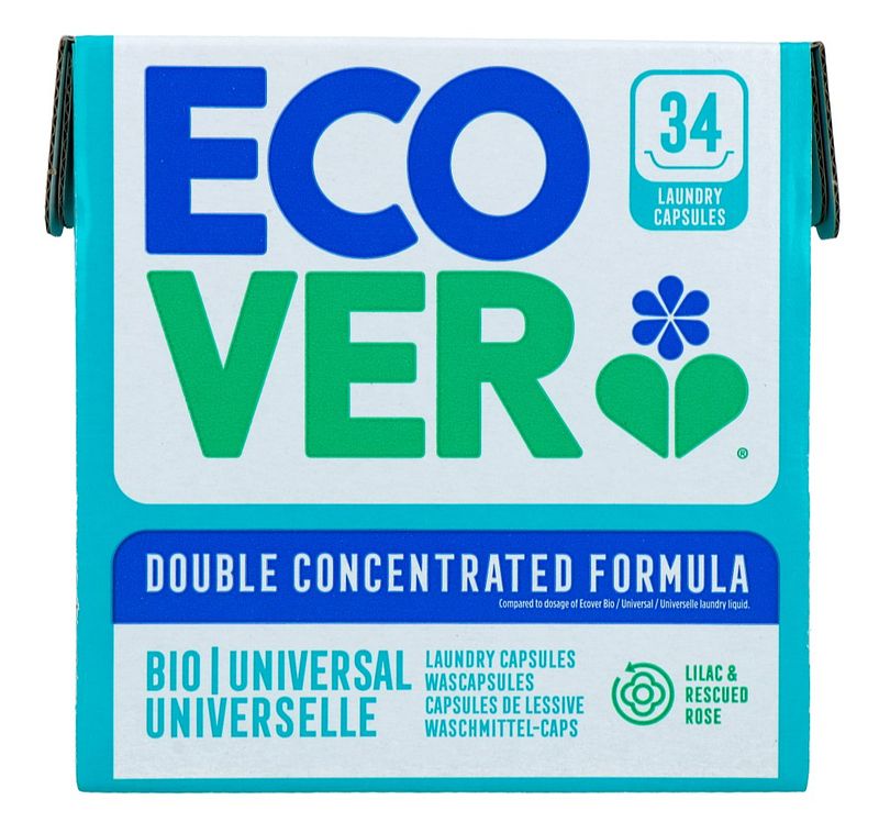 Foto van Ecover wascapsule universeel bio