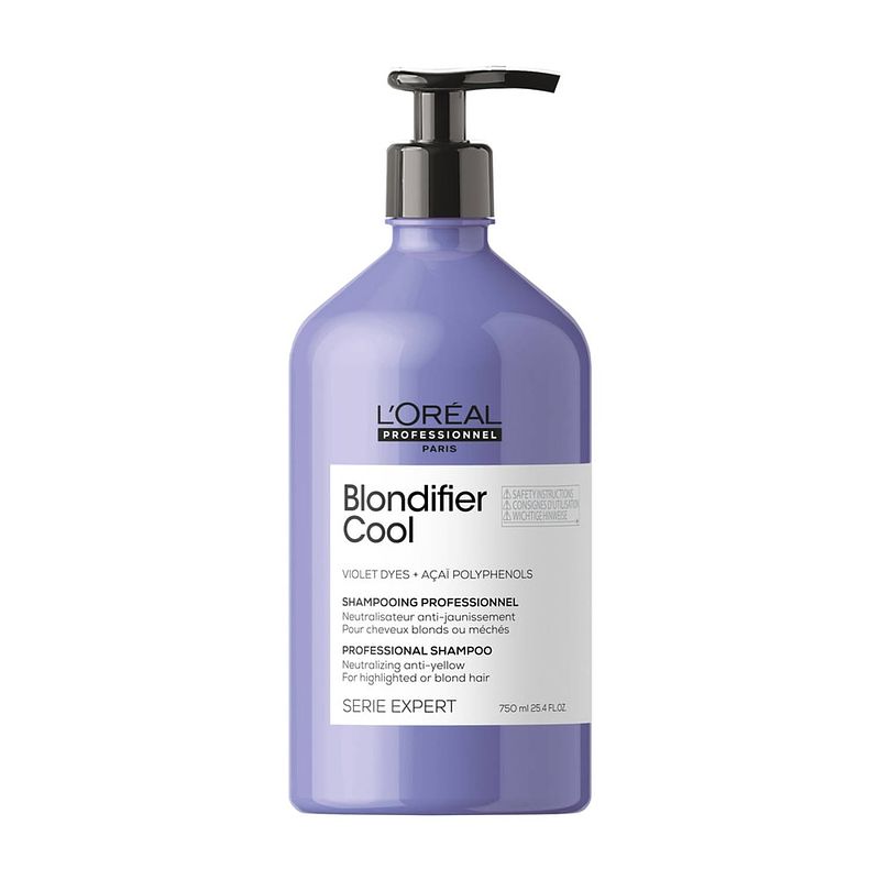 Foto van Serie expert blondifier cool shampoo voor koel blond haar 750ml