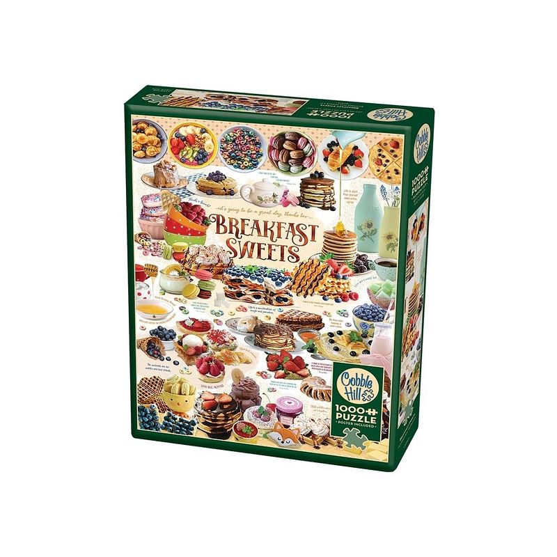 Foto van Cobble hill puzzel breakfast sweets - 1000 stukjes