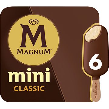 Foto van Magnum mini ijs classic 6 stuks 6 x 55ml bij jumbo