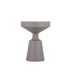 Foto van Ptmd danillios olive green iron sidetable round