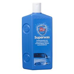 Foto van Mer autowax superwax 500 ml blauw