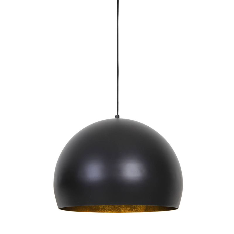 Foto van Light & living - hanglamp jaicey - 56x56x40 - zwart