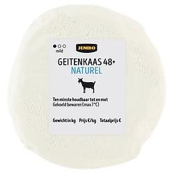 Foto van Jumbo geitenkaas 48+ naturel ca. 125g