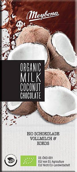 Foto van Meybona organic milk cocos chocolate