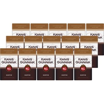 Foto van Kanis & gunnink regular filterkoffie 15 x 500g bij jumbo