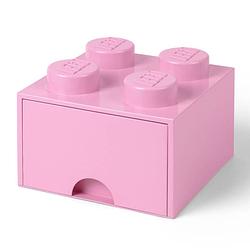 Foto van Lego brick 4 opberglade - light purple