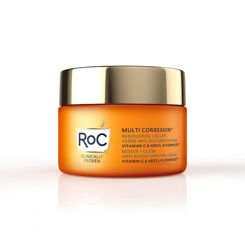 Foto van Roc multi correxion® revive + glow unifying cream rich