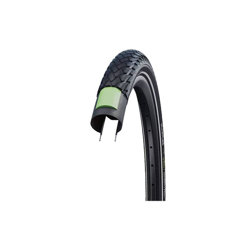 Foto van Schwalbe green marathon greenguard buitenband 20x1.50 (40-406) zwart