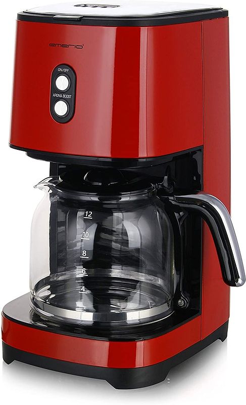 Foto van Emerio cme-121593.7 koffiefilter apparaat rood