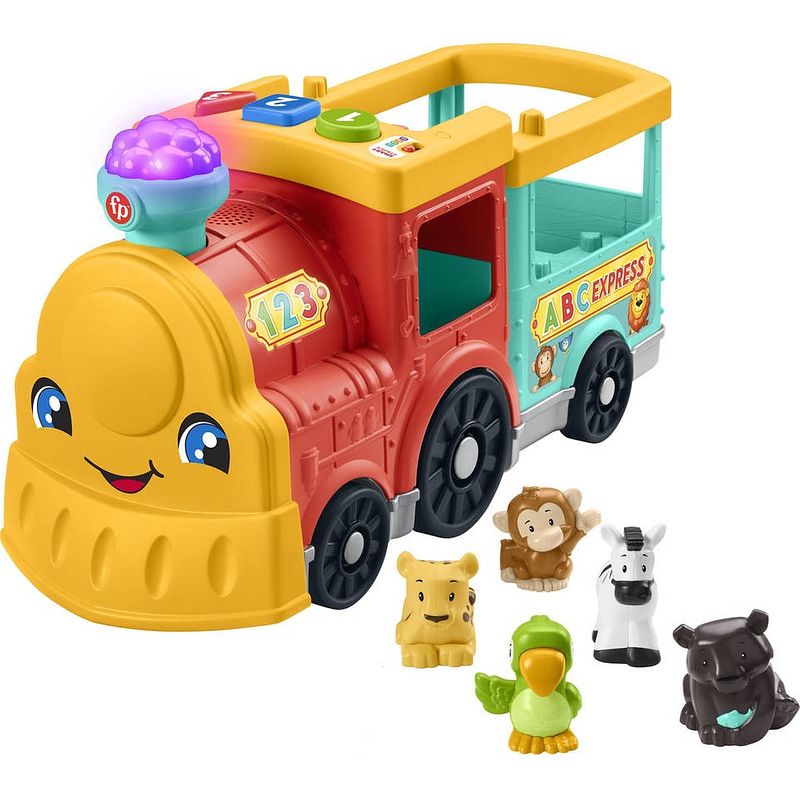 Foto van Fisher-price little people grote abc dierentrein