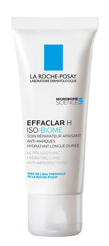 Foto van La roche-posay effaclar h iso-biome dagcrème - voor onzuivere huid met neiging tot acne