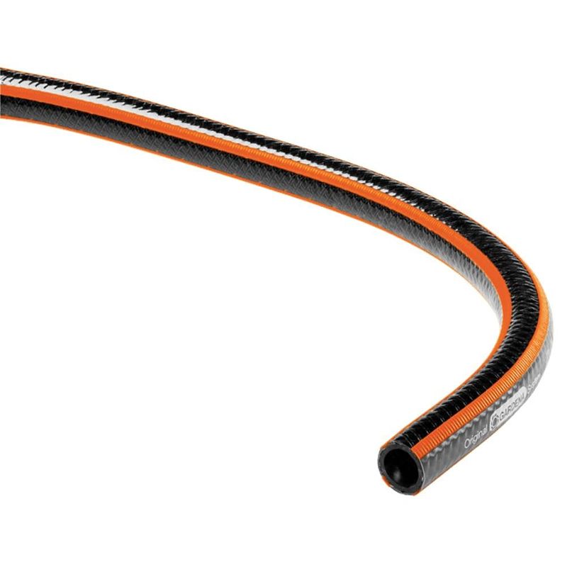 Foto van Gardena 18055-22 tuinslang per meter 19 mm 3/4 inch grijs, zwart, oranje