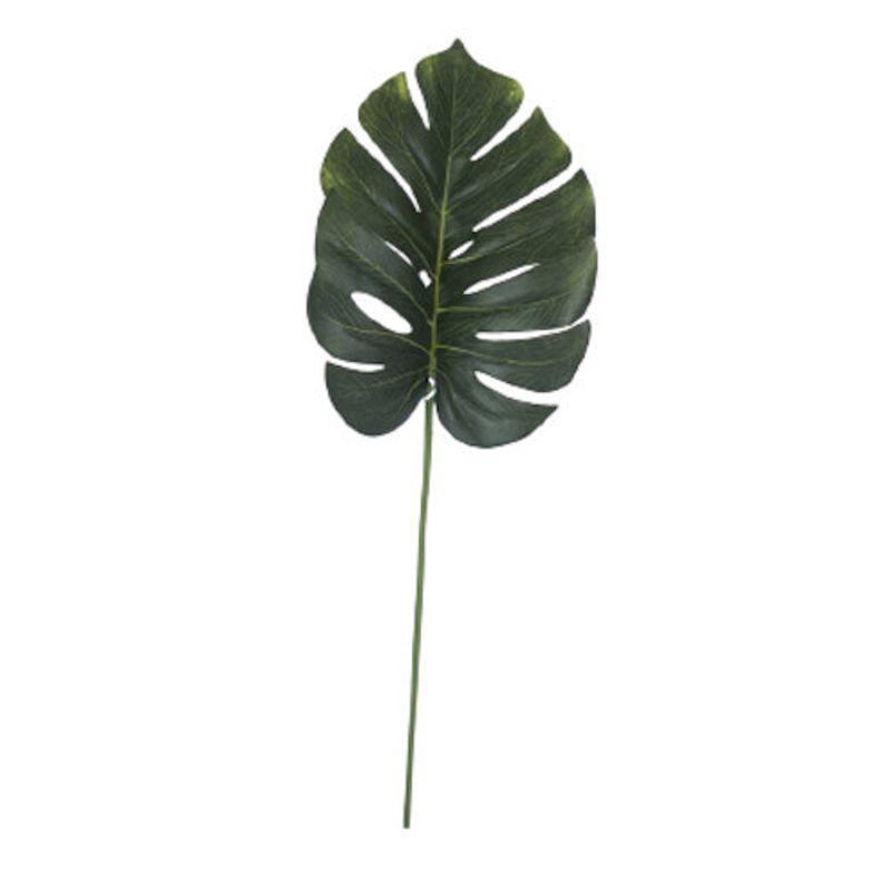 Foto van Gerimport kunstplant monstera 70 cm groen