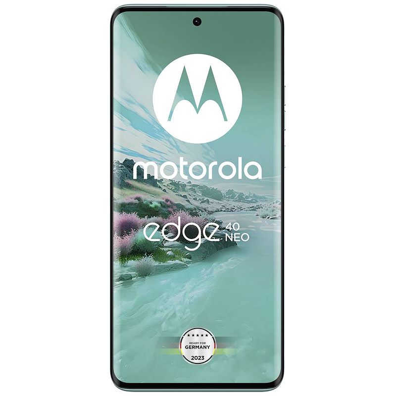 Foto van Motorola moto edge neo 40 5g smartphone 256 gb 16.6 cm (6.55 inch) groen android 13 dual-sim