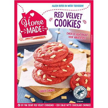 Foto van Homemade red velvet cookies bij jumbo