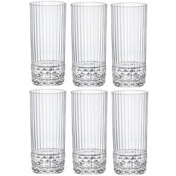 Foto van Bormioli rocco america's20s longdrinkglas - 49 cl - set-6