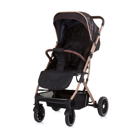 Foto van Chipolino combo opvouwbare buggy met voetenhoes obsidian gold