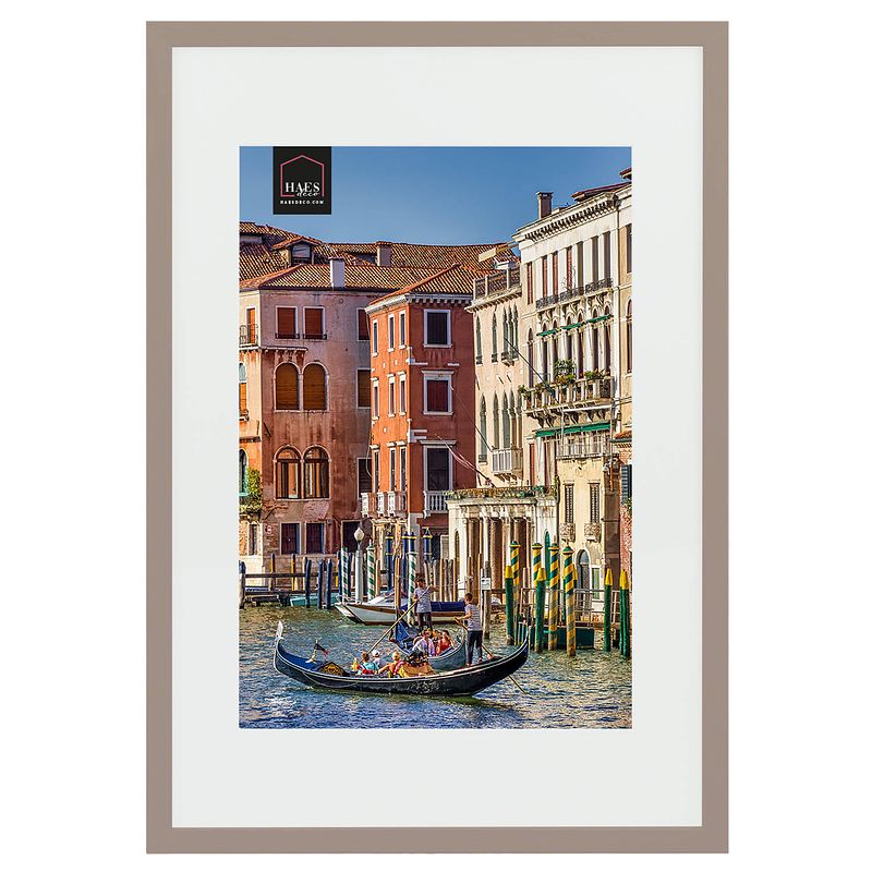 Foto van Haes deco - houten fotolijst venezia bruin 30x45 of 40x60 -sp12860