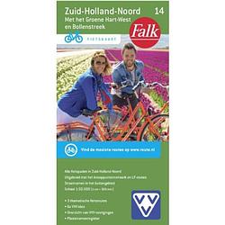 Foto van Zuid-holland noord - falkplan fietskaart