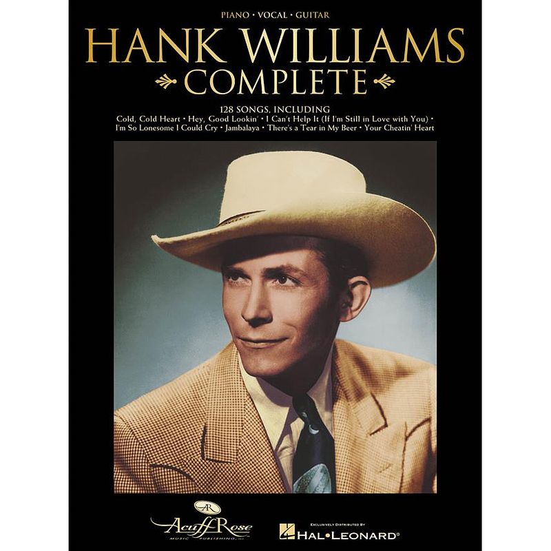 Foto van Hal leonard - hank williams complete pvg songbook