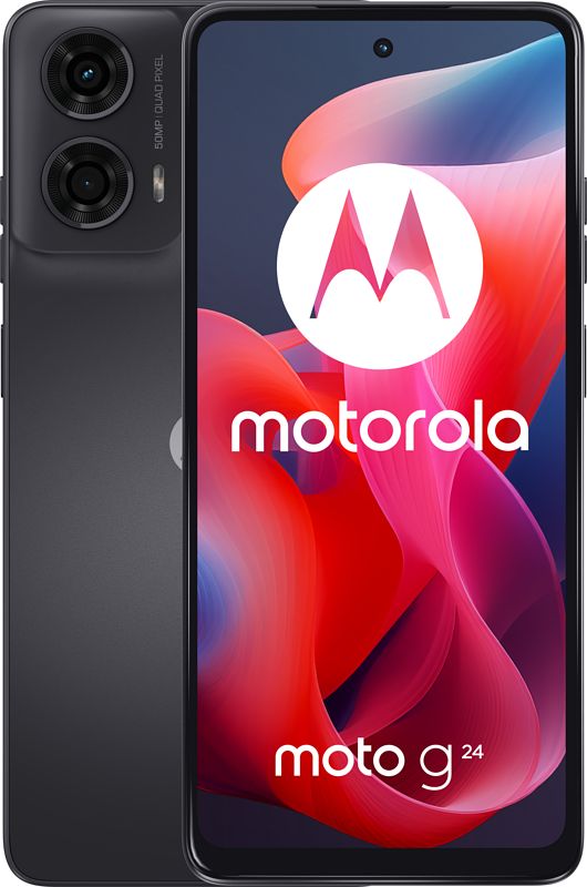 Foto van Motorola moto g24 128gb grijs 4g