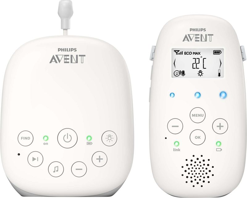 Foto van Philips avent dect-babyfoon scd713/26